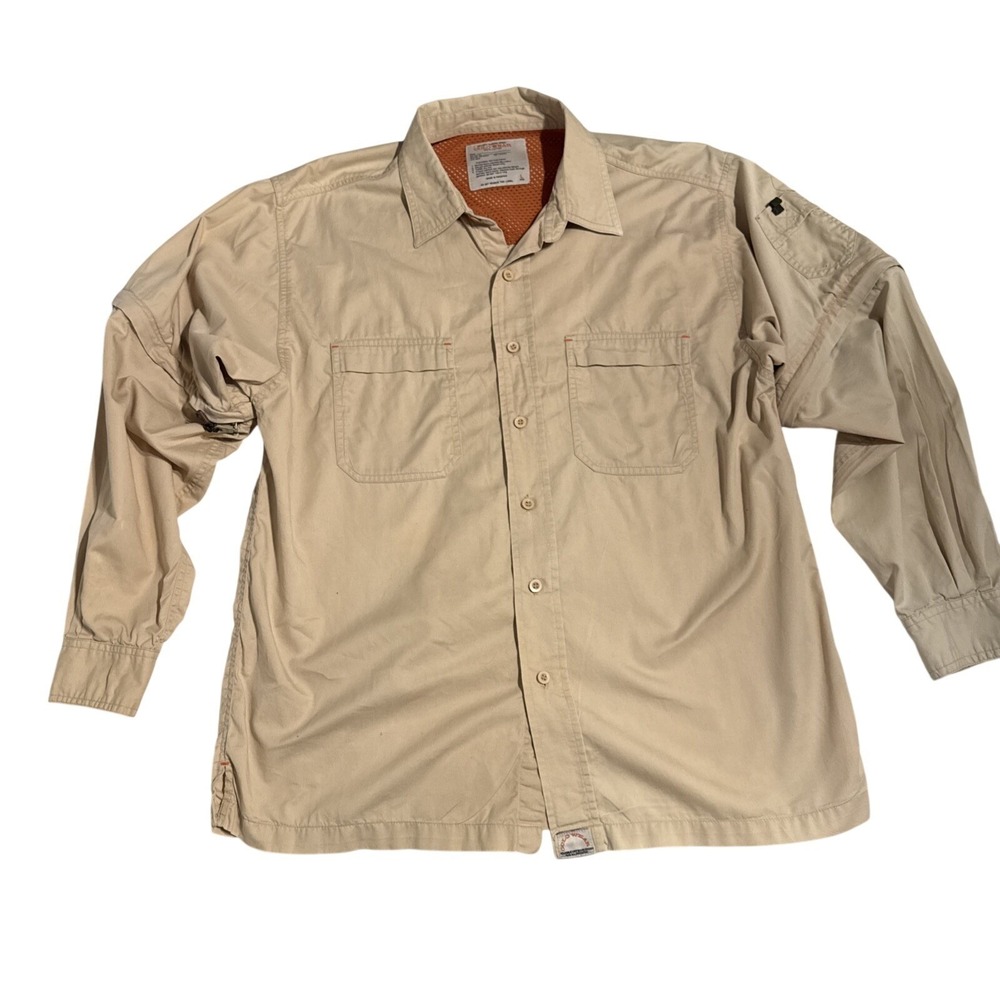 Colo Wear Button Shirt Long Sleeve With Removable Sleeve SZ‎